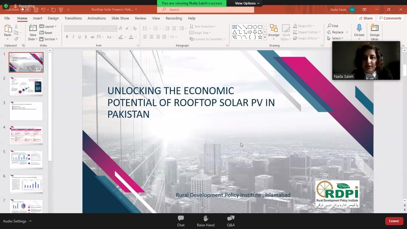 Rooftop solar webinar