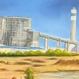 Power plant stack