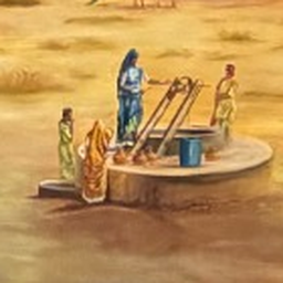 A village well